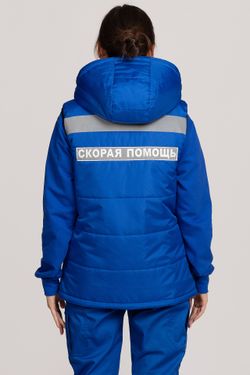 Жилет утепленный с капюшоном женский СП MedicLine