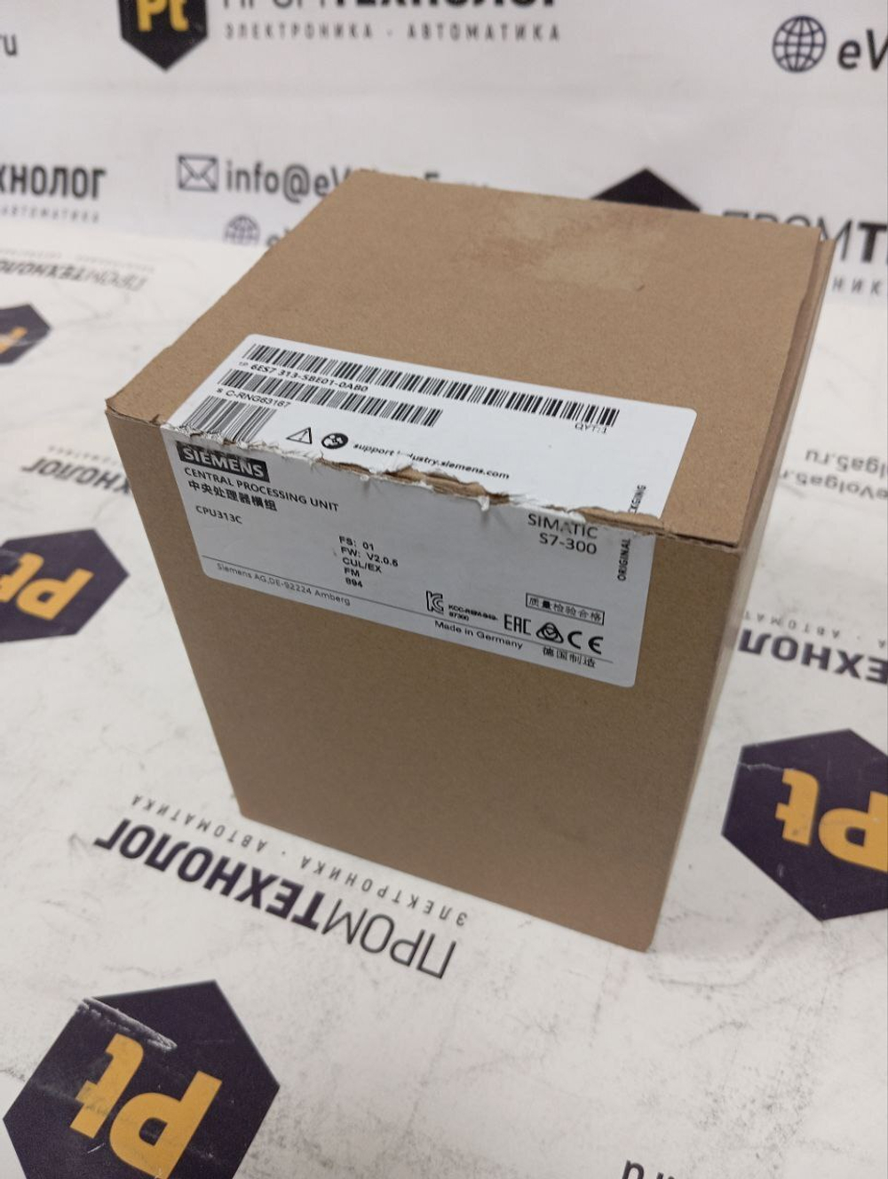Модули Siemens 6ES7 6ES7313-5BE01-0AB0 новое