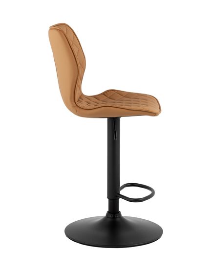 Стул барный Dome экокожа коричневый 2 шт