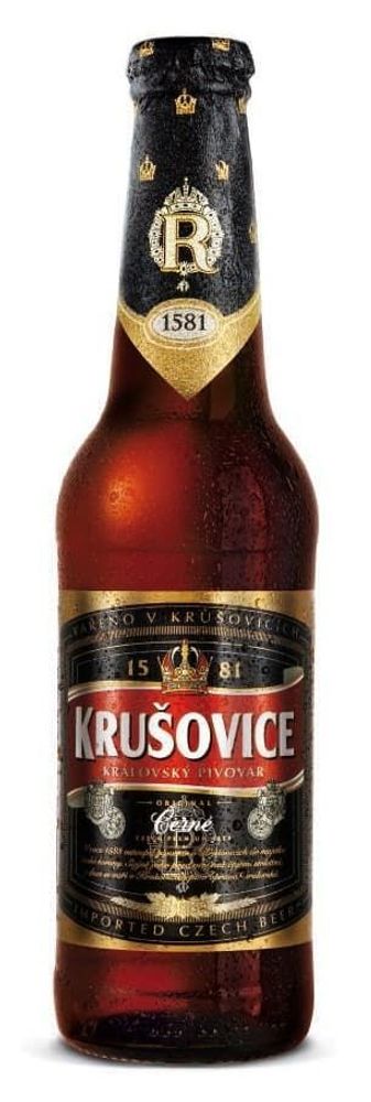 Krusovice Cerne 0.33 л. - стекло(24 шт.)