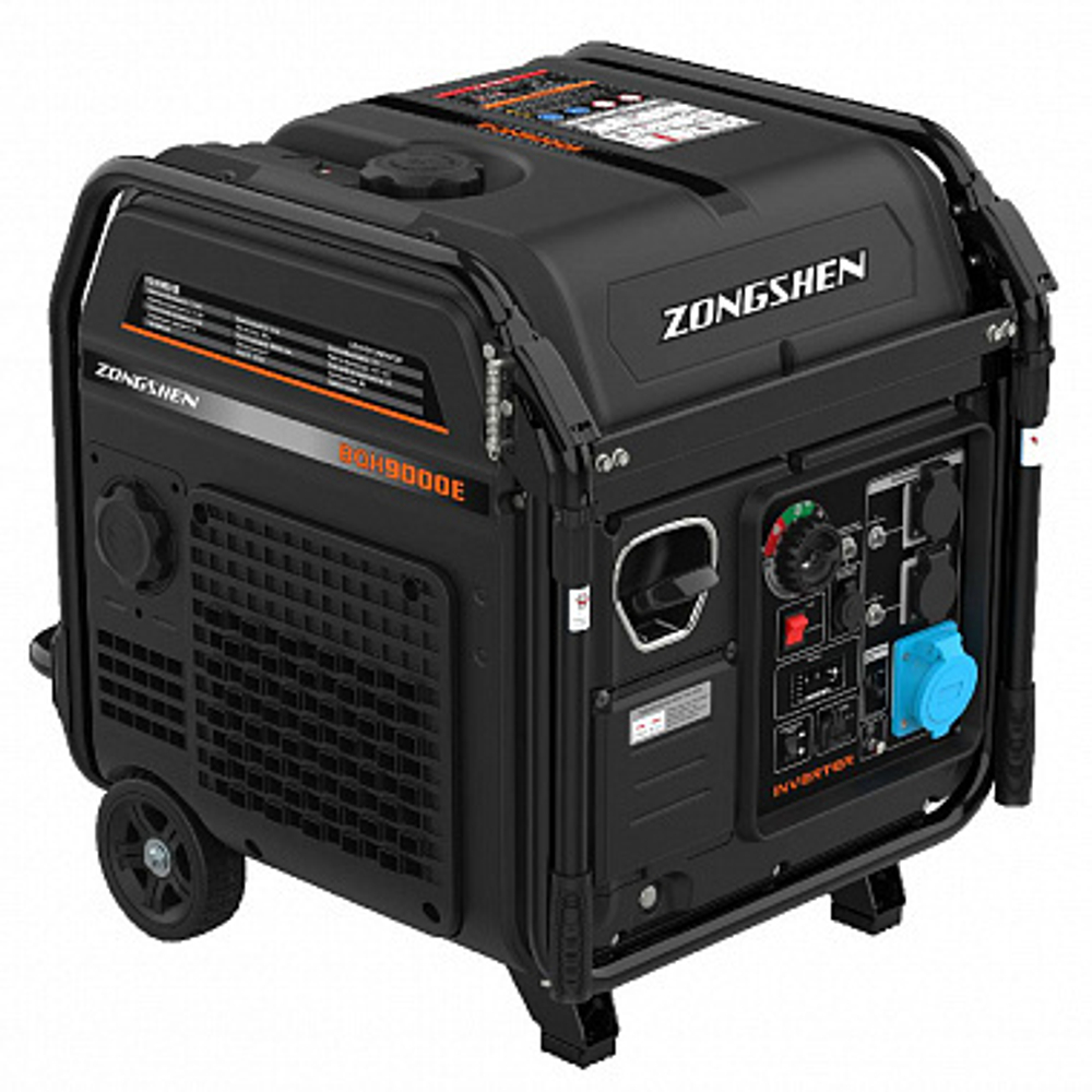 Генератор бензиновый инверторный ZONGSHEN BQH 9000 E