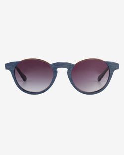 Очки солнцезащитные Spunky Oliver 6 Blue Wood / Gradient grey lens