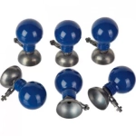 Электрод для ЭКГ многоразовый грудной для взрослых диаметр 30 мм груша с винтом и зажимом FIABF9009SSC/RU30-SSC 6 шт