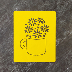 Чашка №3 с букетом