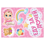 2483606 Набор магнитов на авто "Еду за дочей"