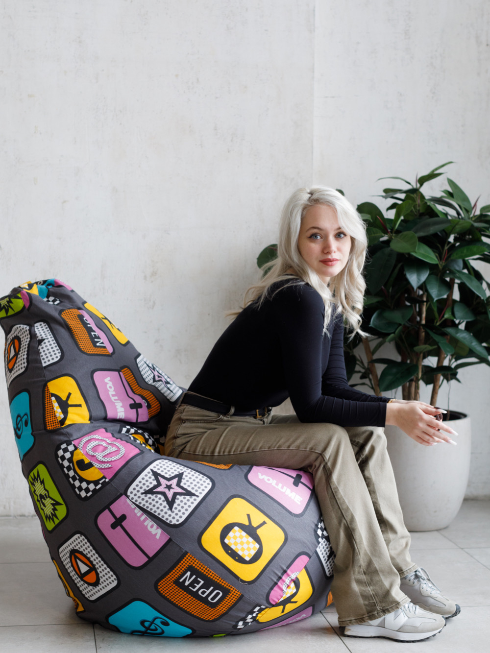 Кресло Мешок Груша Play (5XL, Классический)