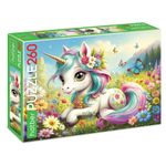 Пазл картонный "ВОЛШЕБНЫЕ МИРЫ" 260 элементов АССОРТИ, 220х330 мм, HATBER