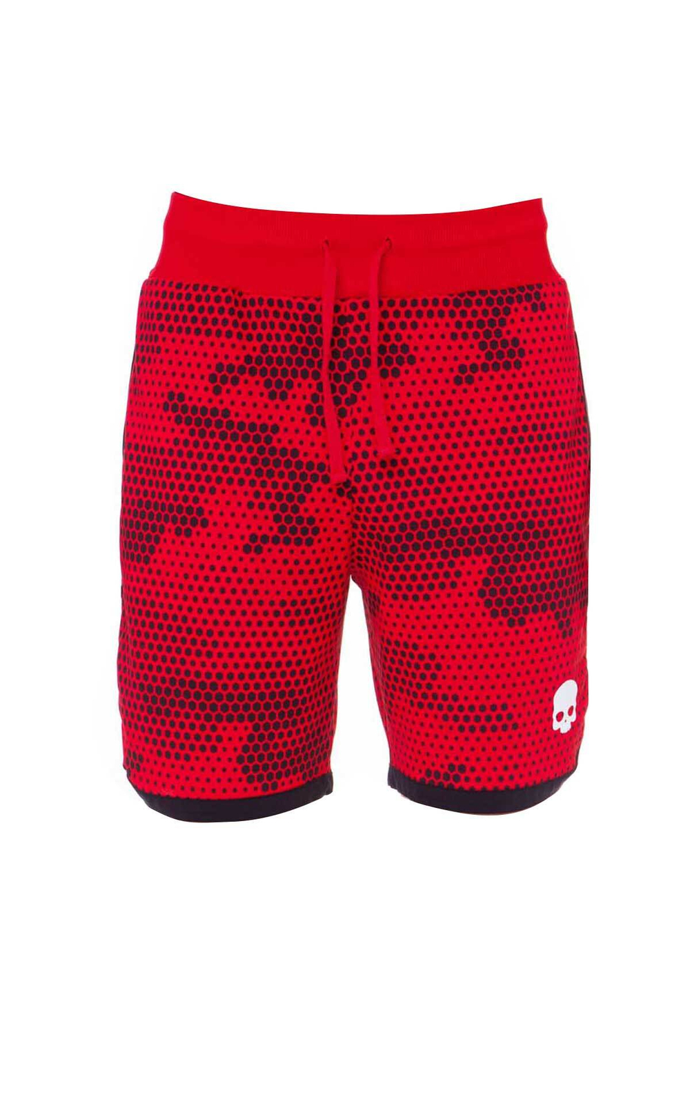 Теннисные шорты HYDROGEN Tech Camo - red camouflage (T00127-B40)