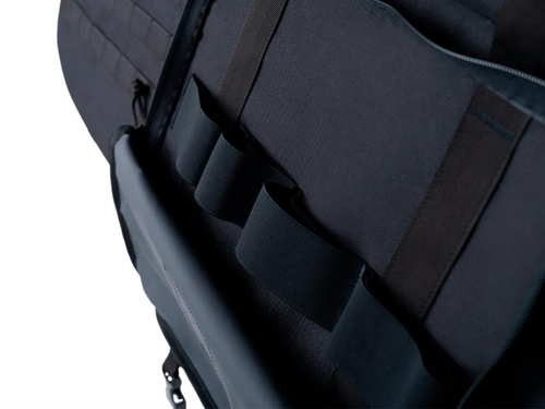 Кейс Vektor А-90 тактический чёрный с лямками, система Molle