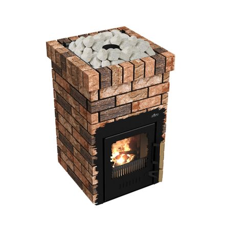 Дровяная банная печь Grill'D Retro Short