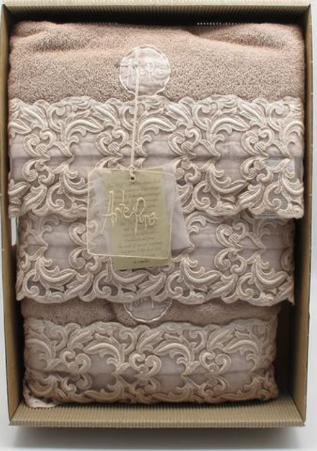 Набор полотенец 3шт Arte Pura 4.880.PF 43 POLVERE OLD орех