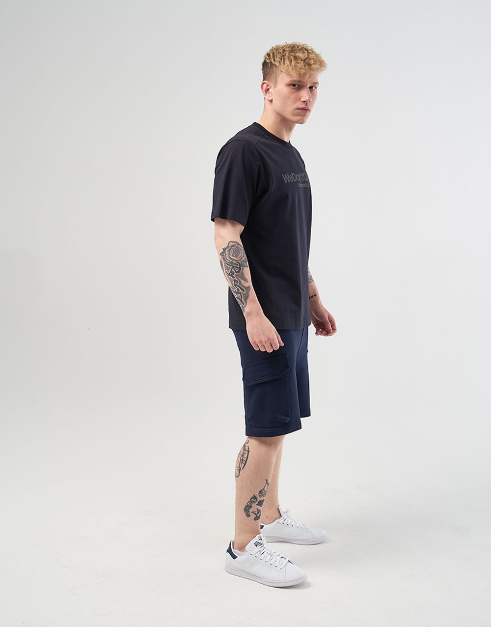 Футболка We Don’t Care Basic Logo Tshirt Black