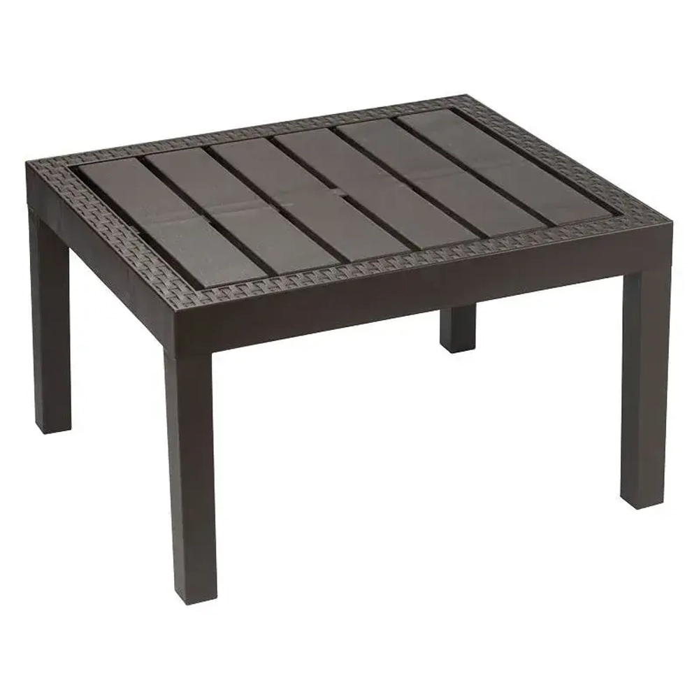 Стол РОТАНГ коричневый ротанг