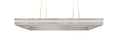 Лампа Neo 3 секции ЛДСП (серый (ЛДСП),фурнитура золото)