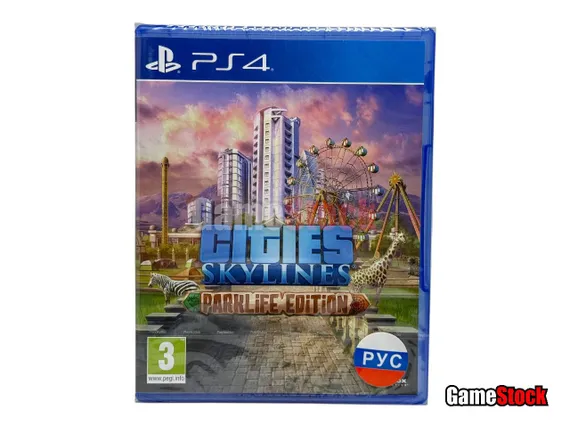 PS4 Cities Skylines Parklife Edition CUSA-06407 (Русские субтитры)