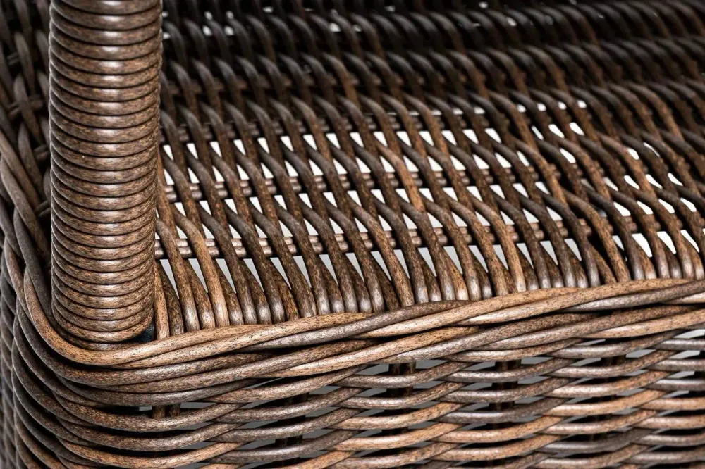 "Толедо" лаунж-зона из искусственного ротанга, цвет коричневый