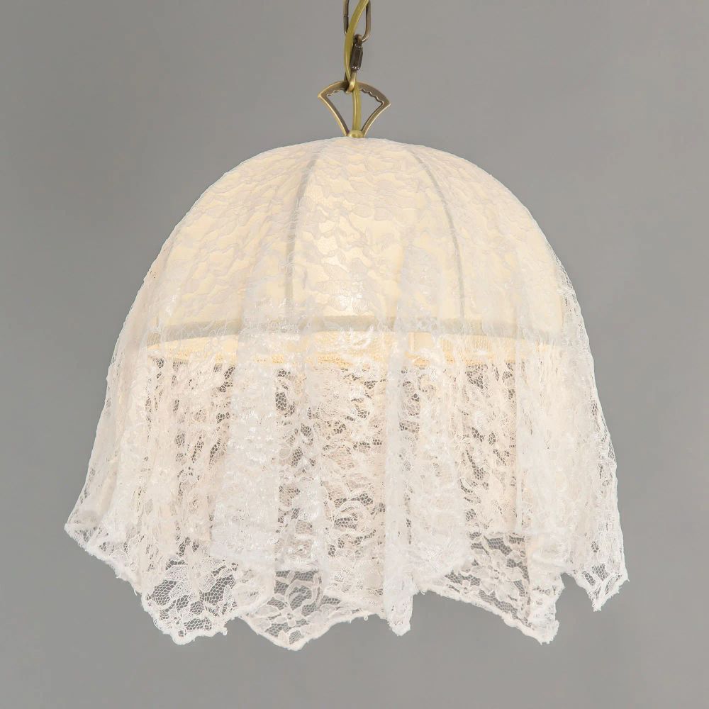 Citilux Базель CL407114 Подвесной светильник с абажуром Кружево