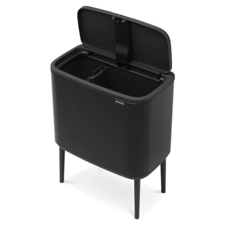 Мусорный бак 11+23л Brabantia Bo Touch Bin черный