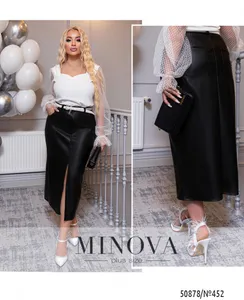 Юбка 452-черный Minova