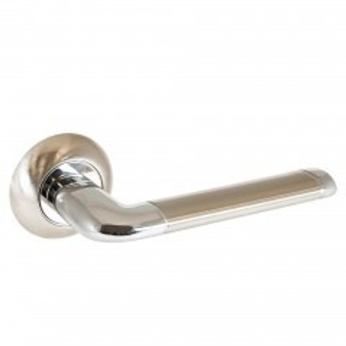 Ручки комплект АЛЛЮР АРТ ПОЛО SN/CР (1582) матов.никель/хром /10922