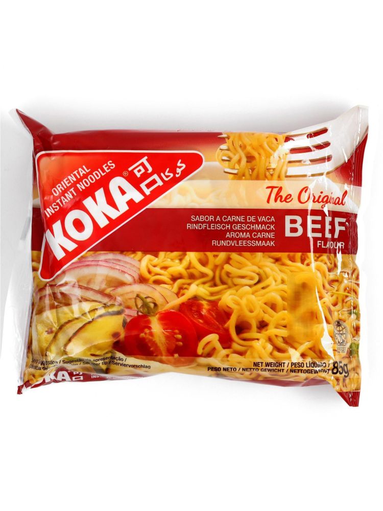 Лапша KOKA Original со вкусом говядины 85 г 6 шт
