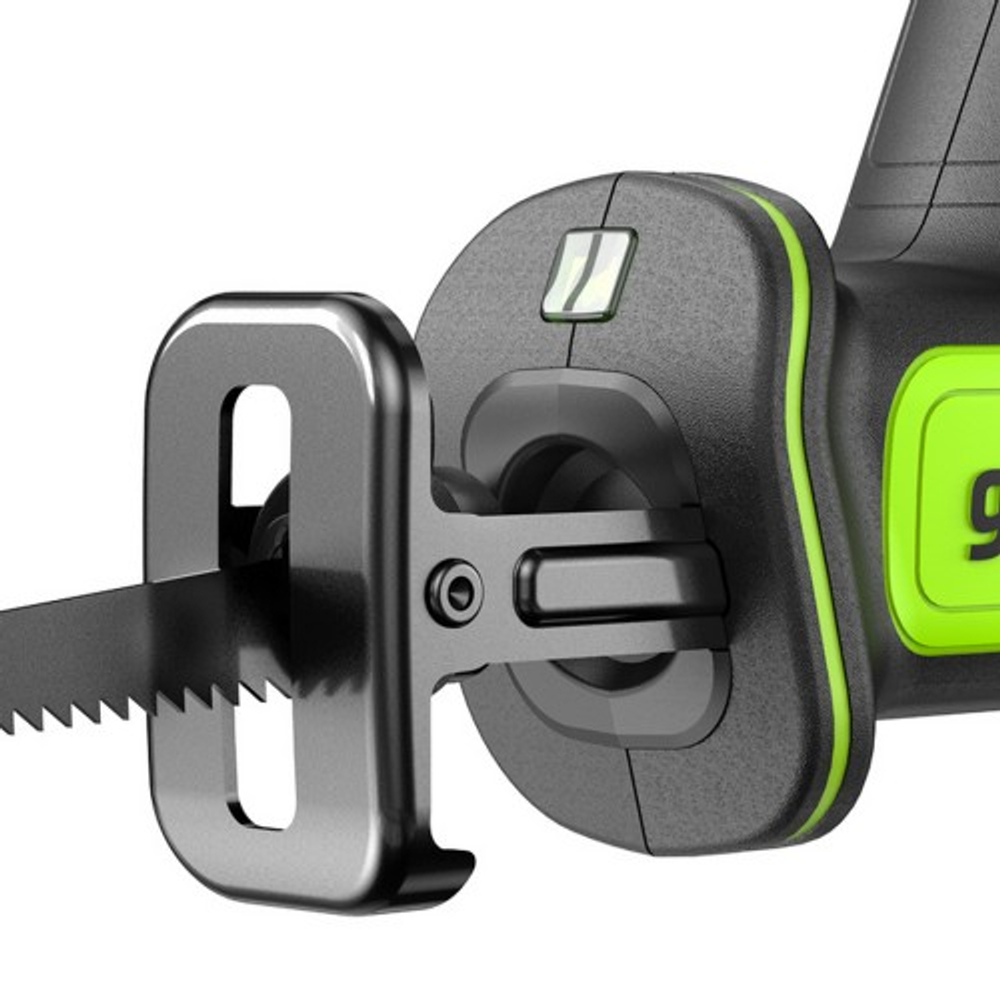 Пила сабельная аккумуляторная GREENWORKS  GPT-CRS-25 24V, АКБ 2Ач и ЗУ 1200507CUA