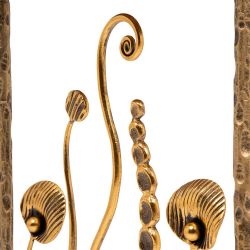 Столик декоративный Блюм Коричневый Бронза