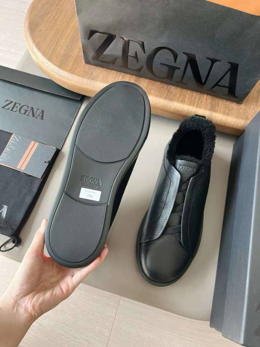 Кеды Zegna