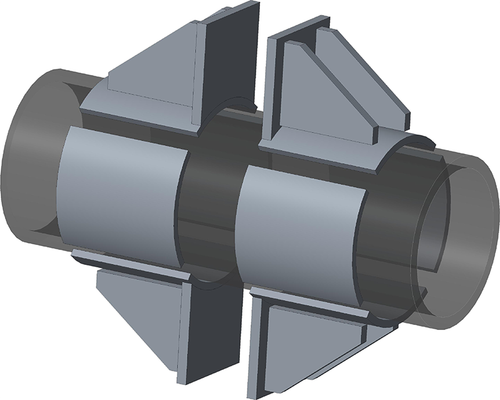 Опора неподвижная двухупорная ТС-660.00.00-05 (Дн=89мм) серия 5.903-13 вып.