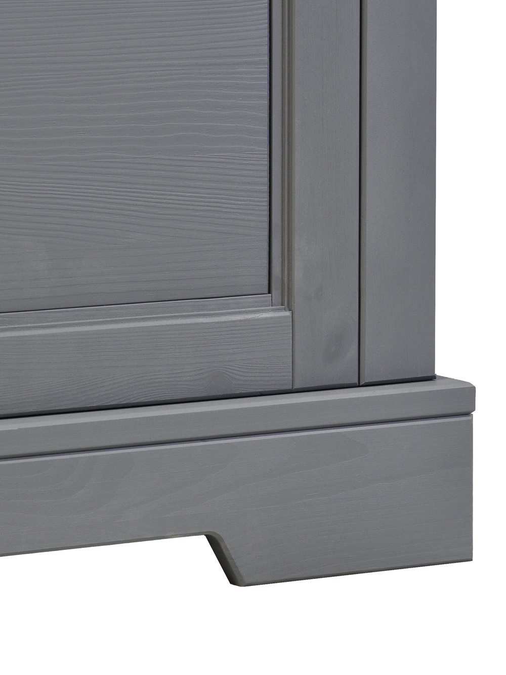 Шкаф-витрина деревянная Лэйквью 60х41х170 см, сервант с 4 полками, из массива сосны