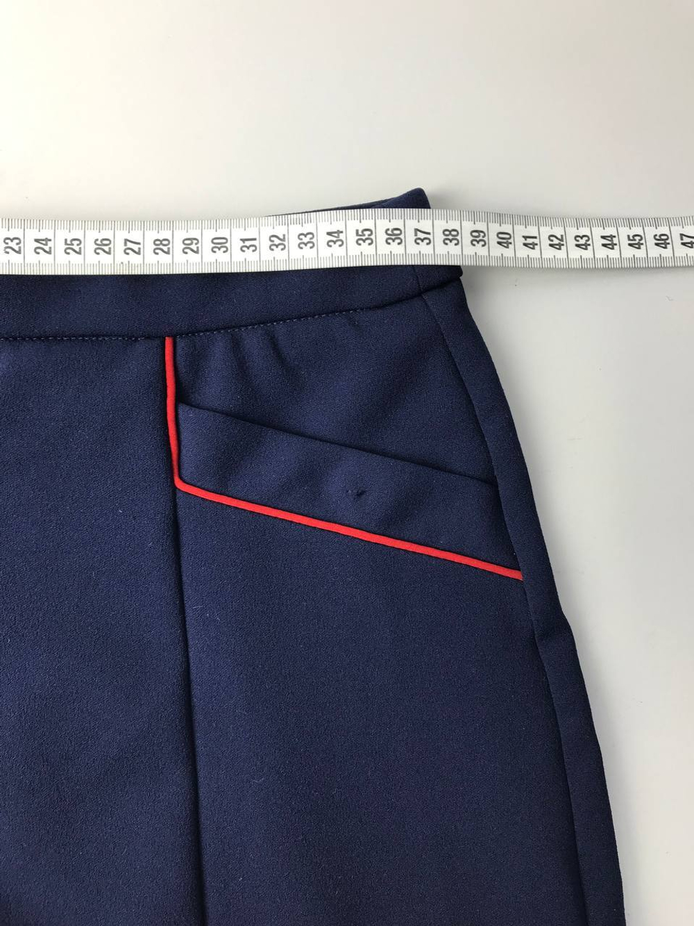 Юбка Jennyfer с красными полосками 46 размер