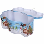 Копилка «Сказочный Снеговик» 15*8*6,5см