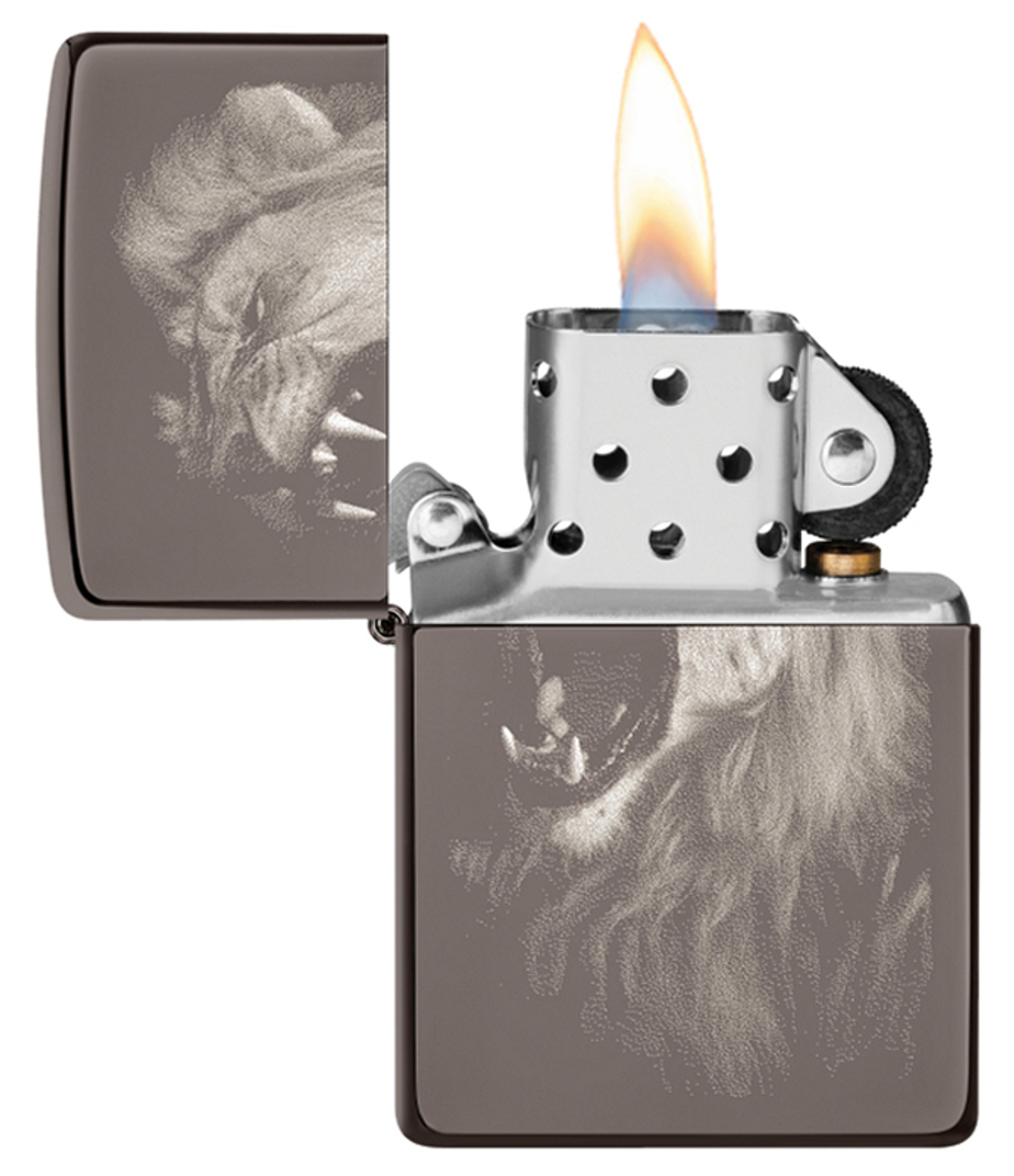 Зажигалка Lion Design Black Ice® ZIPPO 49433