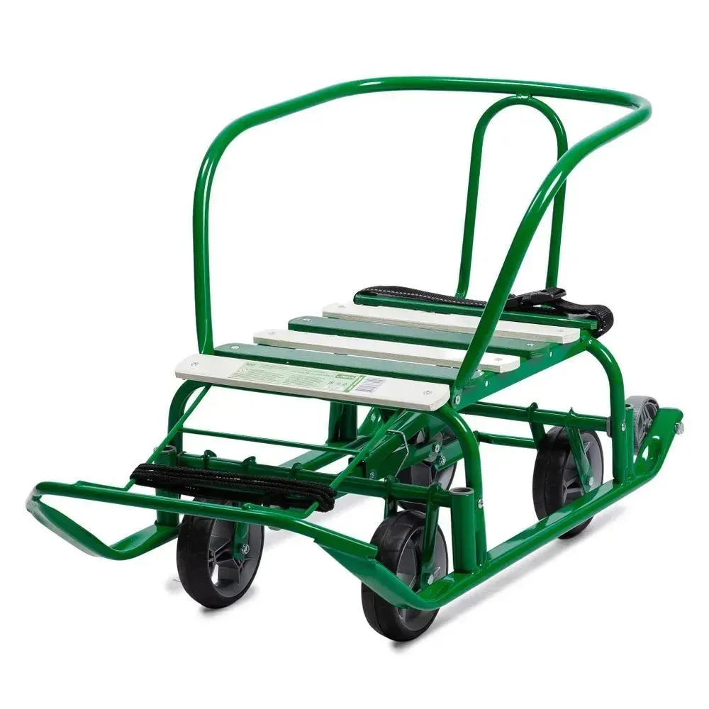 Санки "Тимка 3К универсал+" зеленый