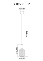 Светильник подвесной Moderli V10505-1P Boise