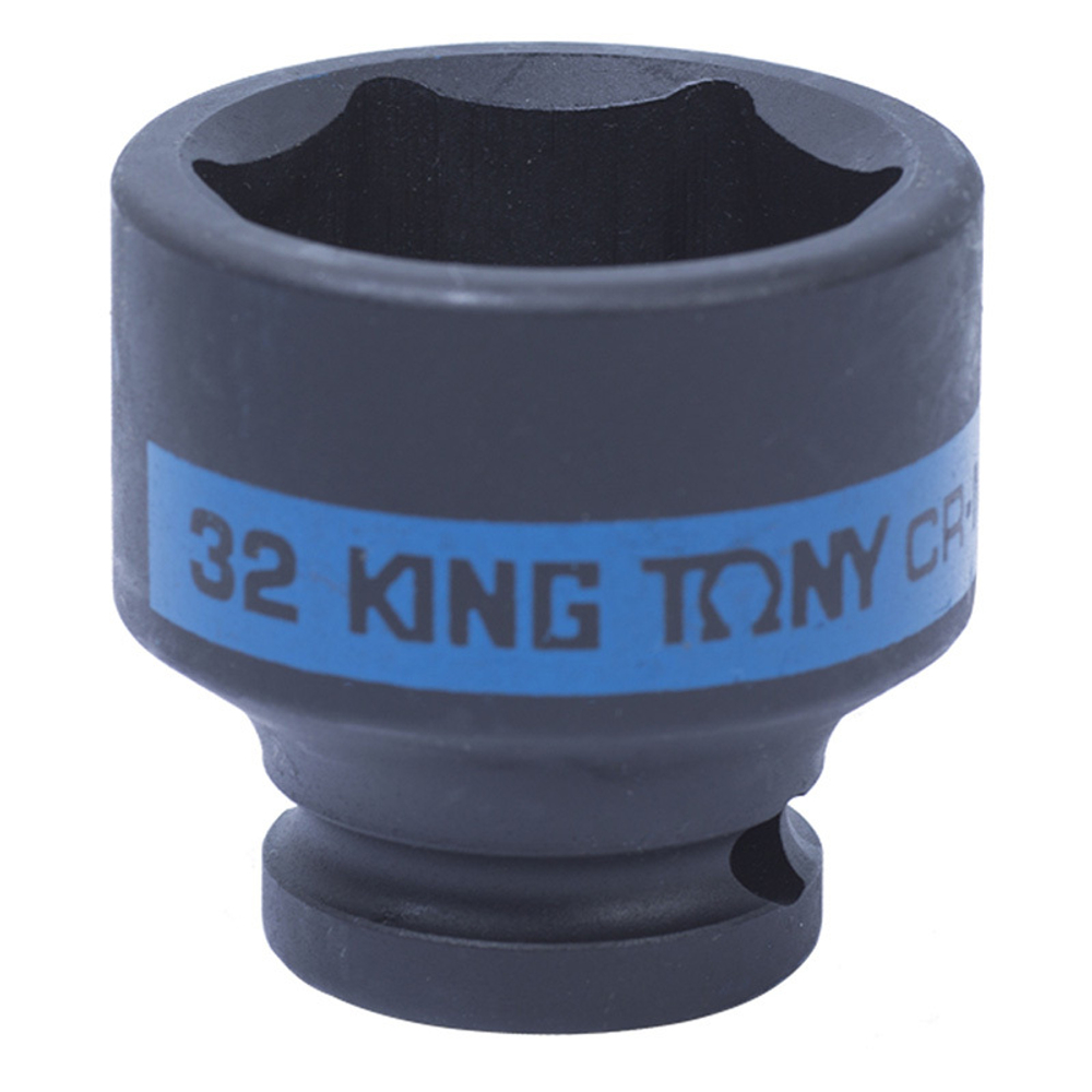 Головка торцевая ударная шестигранная 1/2&quot;, 32 мм KING TONY 453532M