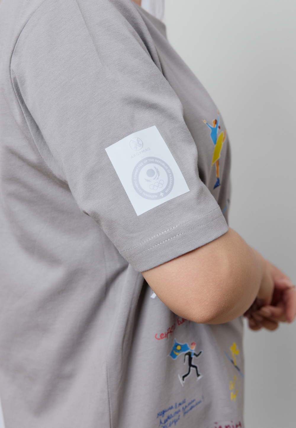 Футболка OLYMPIC CHILD LIGHT GREY