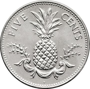 5 центов 2005 Багамские острова