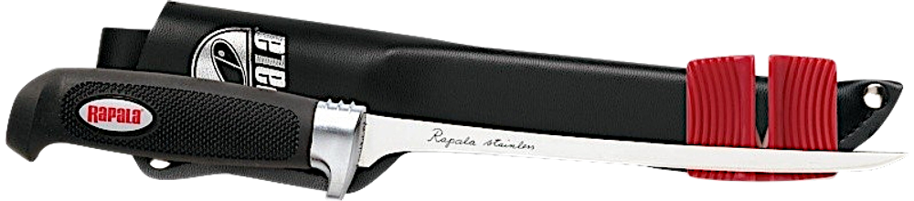 Нож Rapala BP709SH1 Филейный (лезвие 23 см,чехол) -
