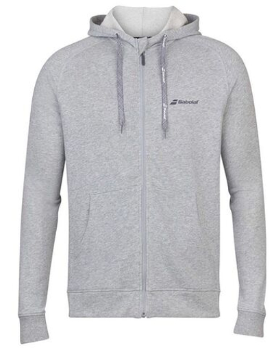 Кофта для мальчика теннисная Babolat Exercise Hood Jacket Boy - high rise heather