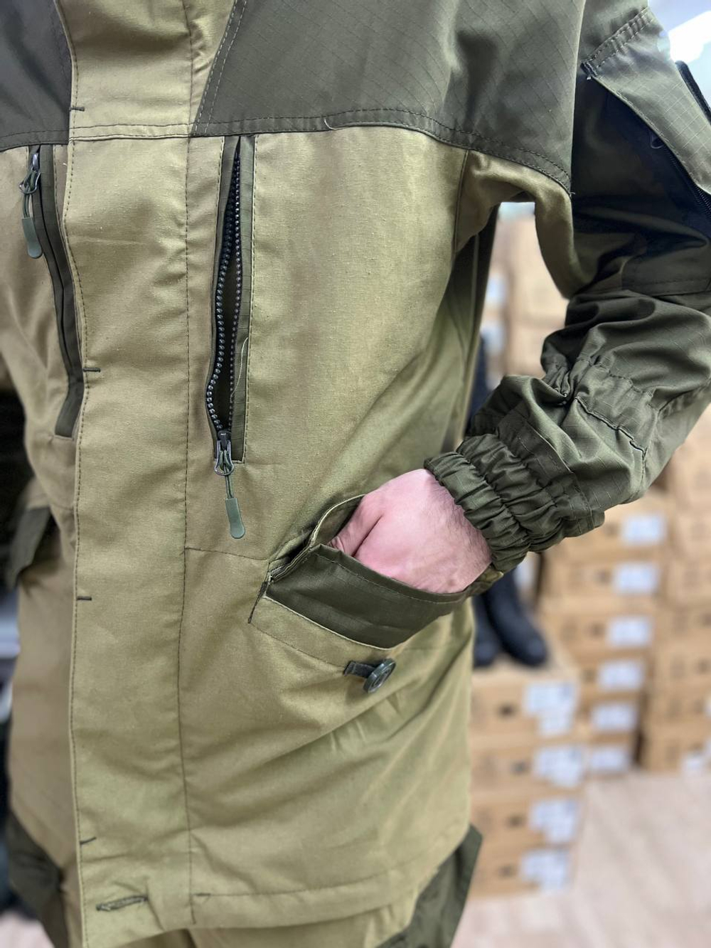 Костюм горка 6 палатка / хаки / весна лето