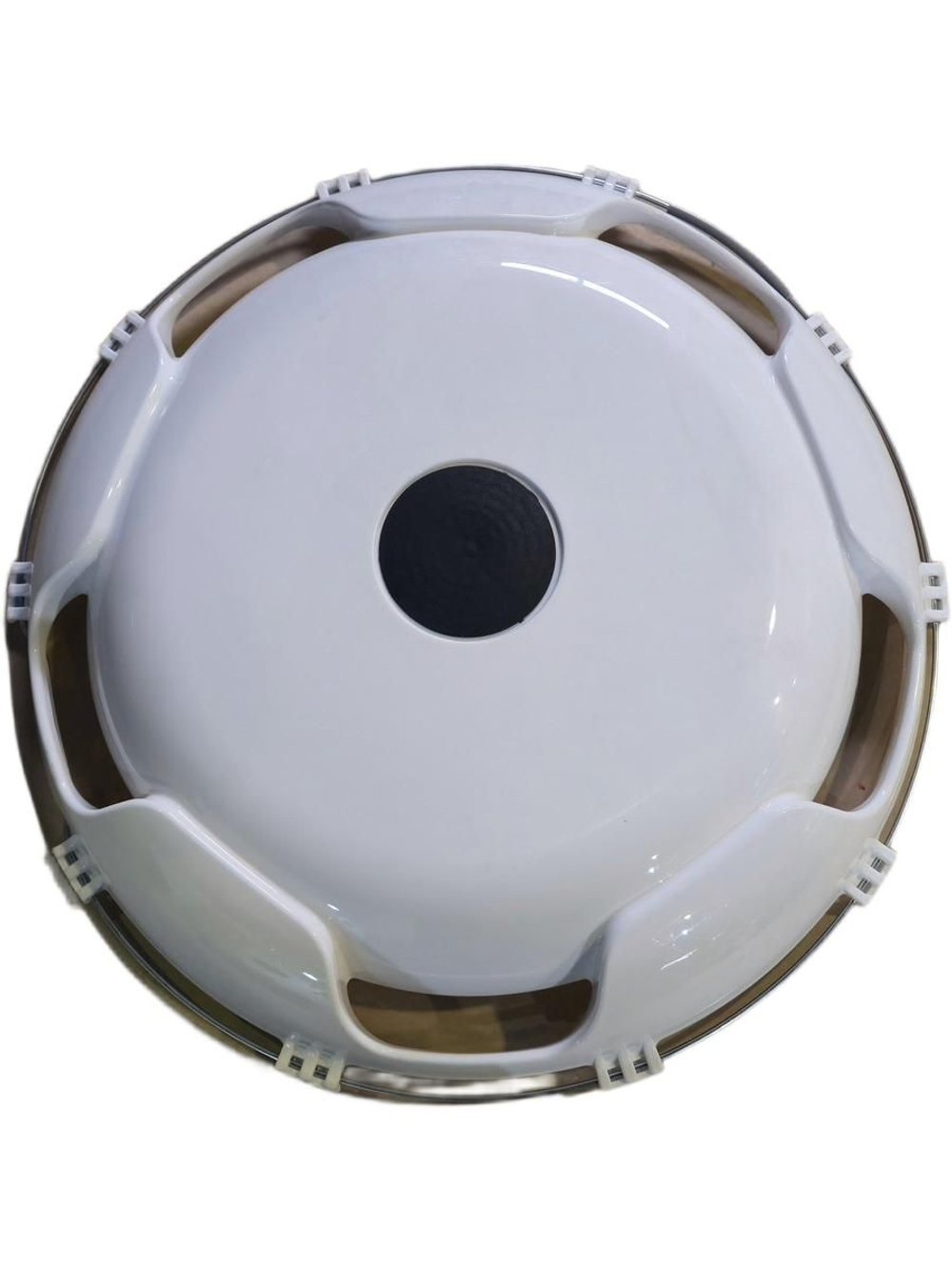 Колпак колеса R-22,5 переднего (пластик) (белый) (АТ59221,ТТ-ПЛ-В11)