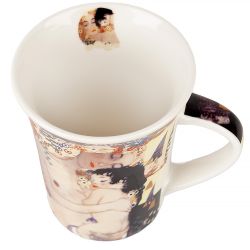 Кружка фарфоровая "Klimt" v= 320 мл (подарочная упаковка)
