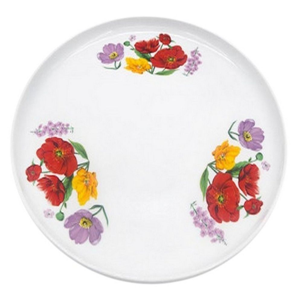 Блюдо для пиццы "ПОЛЕВЫЕ МАКИ" 30см, Беларусь.
