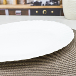 Блюдо овальное 34*25см "Wave light" Без деколи (99246)