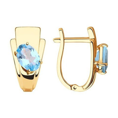 Серьги Au 585 (725930)