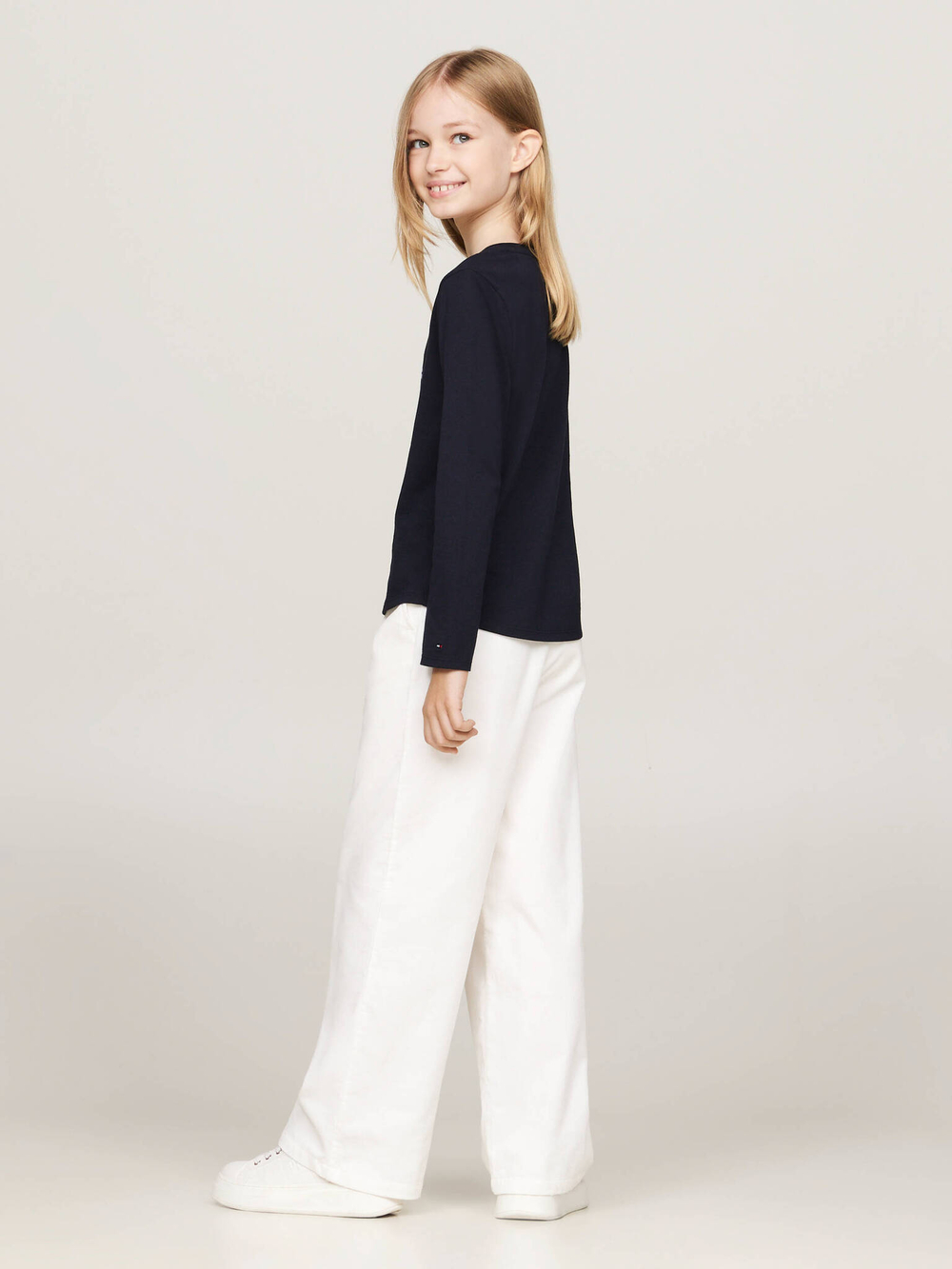 Блузка Tommy Hilfiger - темно-синий(KG0KG08180)