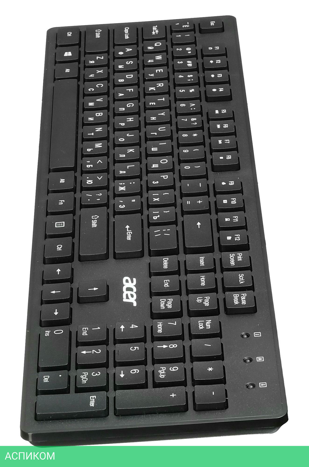 Клавиатура Acer OKW020 черный (ZL.KBDEE.001)