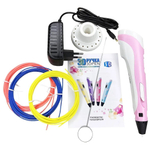 3D ручка для творчества, 3D моделирование, розовая