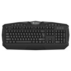 Клавиатура и мышь комплект Intro GXZ990 игровой 1200-3600dpi + коврик + гарнитура черный